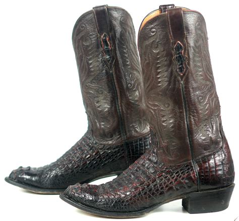 crocodile boots lucchese|lucchese caiman crocodile boots.